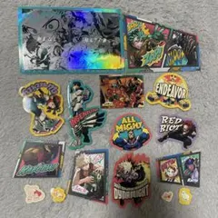 僕のヒーローアカデミア ヒロアカ ステッカー シール ジャンプ 緑谷 爆豪 轟