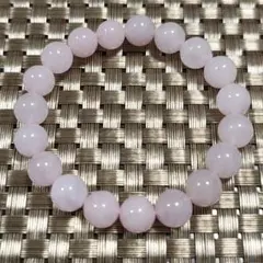 c*.様 ローズクォーツ3Aブレスレット、約10ミリ玉