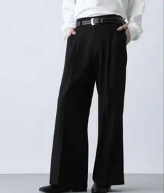 HAREワイドフレアパンツ Sサイズブラック