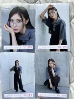 櫻坂46 Make or Break MV衣装　谷口愛季　黒衣装