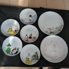 ヤマカ　ムーミン　ベリーセット　動物　など　7枚