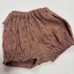 フリル付きショートパンツ ピンク