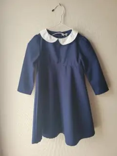 Samansa Mos2 Lagon KIDS ネイビー ワンピース　フォーマル