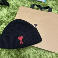 ami黒 ニット帽