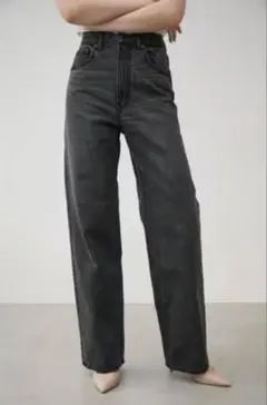AZUL by moussy ハイウエストワイドデニム レディース Mサイズ