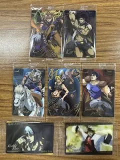 ジョジョの奇妙な冒険　ウエハース　カード7枚セット　STカードあり