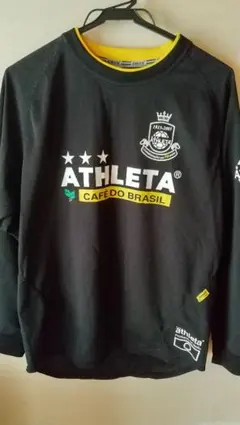 ATHLETA 　サッカーウェア 長袖 ブラックのサムネイル