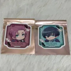 ブルーロック スマイルベースカフェ 天狗茶亭 特典 ステッカー 糸師冴 糸師凛