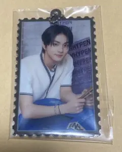 ENHYPEN 一番くじ　セガ　D賞　切手風キーチェーン　ジョンウォン