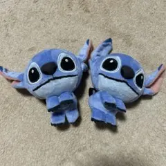 リロ＆スティッチ ＆you マスコット スティッチ　ぬいぐるみ タグ無し 2点