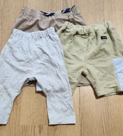 ベビー服 パンツ 3点セット ~95cm