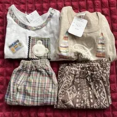 新品未使用品　セットアップ　90センチ　まとめ売り