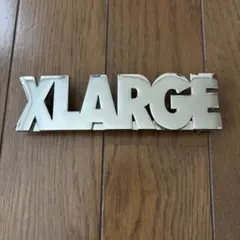 XLARGE ロゴ ベルトバックル シルバーのサムネイル
