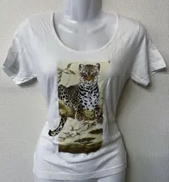 フェラガモ　サルヴァトーレ ferragamo 半袖Tシャツ　ヒョウ柄