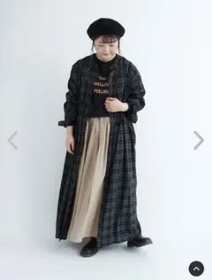 新品未使用⭐︎前後着はしごワンピース⭐︎サマンサモスモス