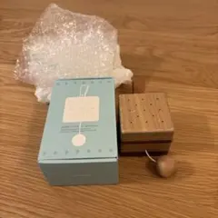 アトリエニキティキ ミュージックボックス｛手回しオルゴール） 白木