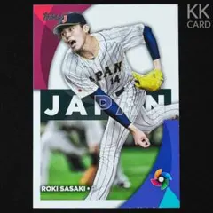 2023 Topps Series 2 佐々木朗希 WBC-34インサートカード
