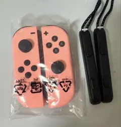 【新品未使用】Switch ジョイコン ピンク (ストラップ付) 純正品