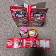 チョコエッグハローキティ コラボ2個セット①　⑦