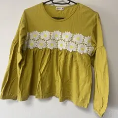 branshes 花柄刺繍 長袖カットソー 140
