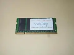 ノート用メモリ【２ＧＢ】DDR2-667/PC5300/200PIN◆ジャンク品