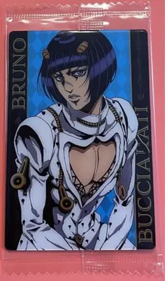 ジョジョの奇妙な冒険　黄金の風　ウエハース　第二弾　ブチャラティ　【新品未開封】