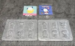 ペコ&サンリオ なかよしシールグミ 型 ＡＢ2種　シール2枚セット