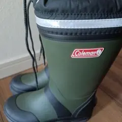 Coleman グリーン 長靴　22　雪遊び　スキー