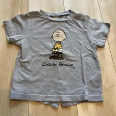 【petit main】Tシャツ　チャーリーブラウン