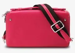 Kiefer neu 長財布 クラッチバッグ 本革 ショルダーウォレット ピンク