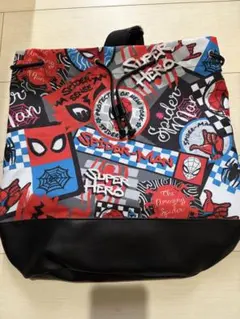 スパイダーマンプラチナムザッカ巾着リュック