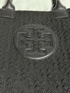 【美品】Tory Burch エラ　レア刺繍キルティングトートバック　お値下げ
