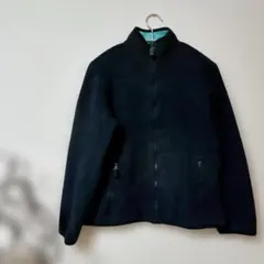 ネイビー　フリース　ジャケット