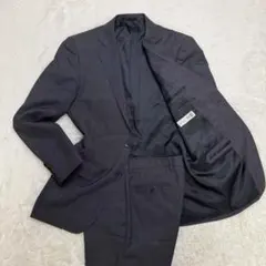 極美品 アルマーニコレッツォーニ セットアップ スーツ TREND シルク混