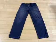 グラミチ GRAMICCI ネイビー ワークパンツ 調整可能ベルト　Lサイズ