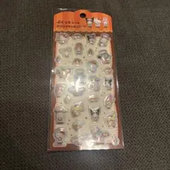 シナモンロール クロミ キティ マイメロ プリン ハンギョドン ぷくっとシール