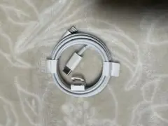 ホワイト Lightningケーブル USB-C接続