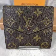 LOUIS VUITTON モノグラム ポルトモネビエカルトクレディ三つ折り財布のサムネイル