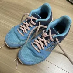ニューバランス キッズスニーカー ハンゾーV ライトブルー 19cm