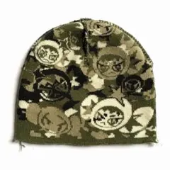 happy99 Threadtek Beanie Brown - メルカリ