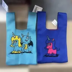 YOASOBI【全２種セット】ニットトートバッグ ～ラウンドワン限定～