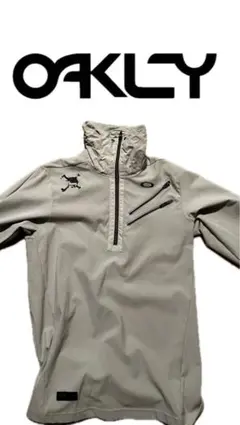 へいへい様専用Oakley グレー ナイロンジャケット スカル オークリー