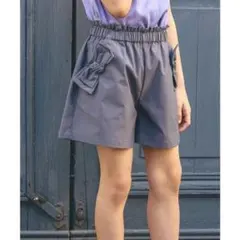 BeBe リボンポケットショートパンツ