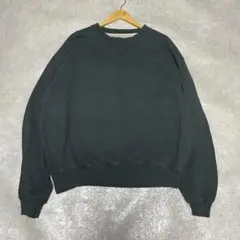 champion 希少カラー ブラック 薄墨 ワンポイントロゴ メキシコ製 XL