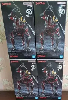 ウルトラマンシリーズ 豪塊 ウルトラマンベリアル フィギュア 4個セット新品