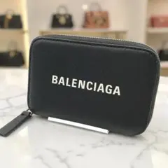 美品 バレンシアガ エブリデイ ケース ラウンドジップ ブラック グリーン 未使用】バレンシアガ エブリデイ ラウンドジップ コインケース - メルカリ