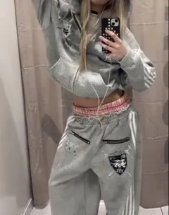 最終値下げcozyworldwide スウェットパンツ グレー正規品