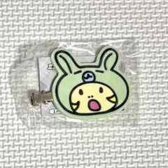 ミニモニ ミニモちゃん ラバークリップ ガチャ 緑 ペルデちゃ