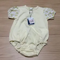 コトリ 花柄 ロンパース