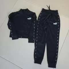 PUMA ブラック ジャージ サイズ140　女の子用